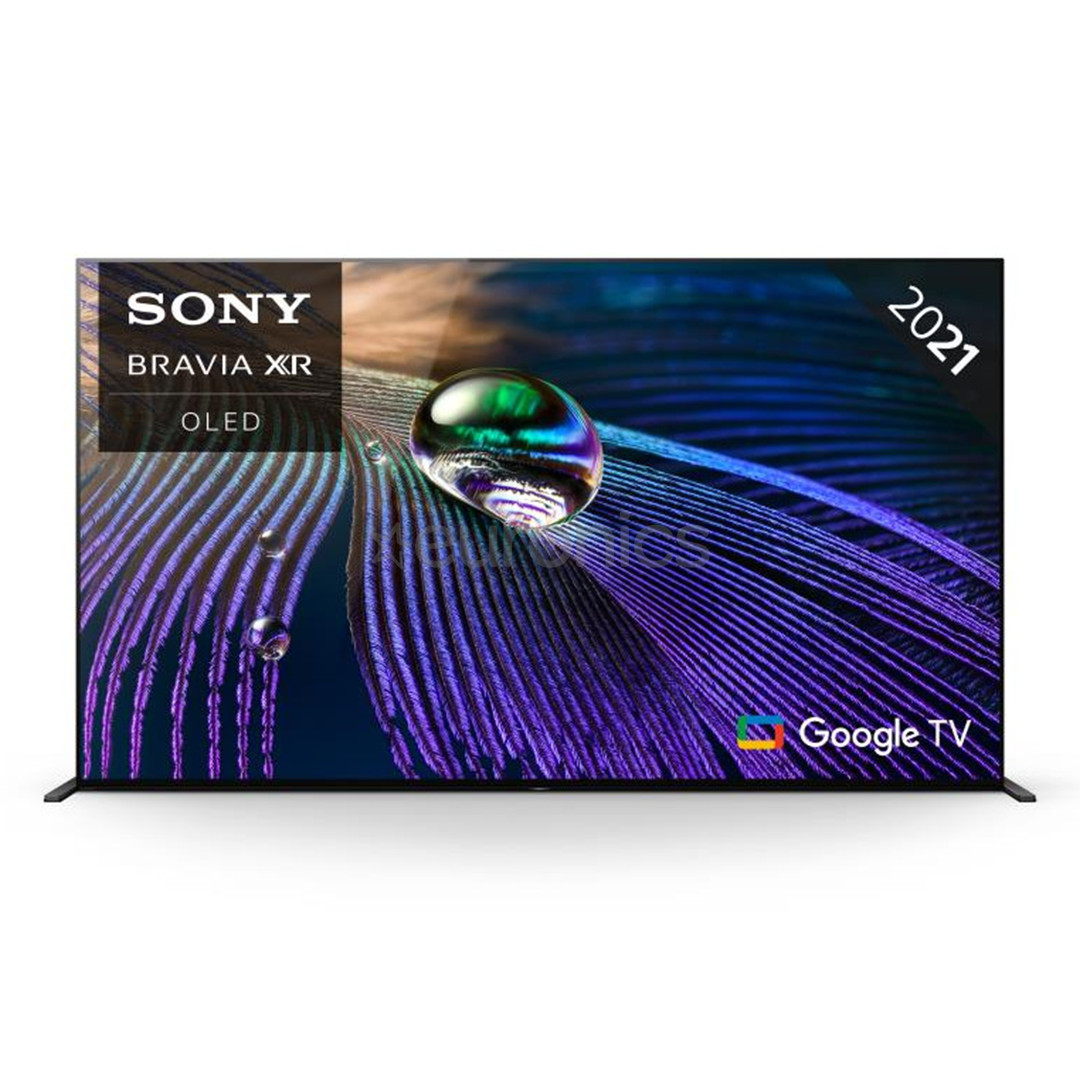 Sony XR A90J, 83'', 4K UHD, OLED, боковые ножки, черный - Телевизор