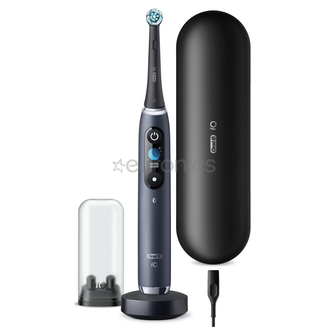 Braun Oral-B iO 9, travel case, black/grey - Electric toothbrush