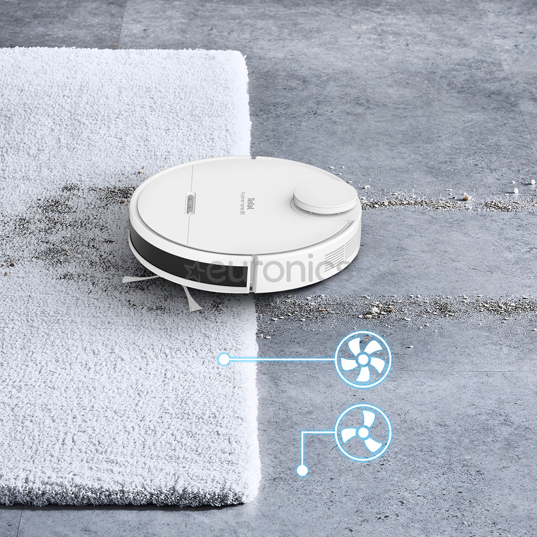 Tefal X-plorer S95 Total Care, balta – Robots putekļu sūcējs