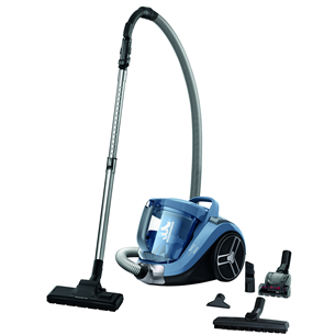 Tefal Compact Power XXL, 550 W, bez maisiņa, zila - Putekļu sūcējs TW4871