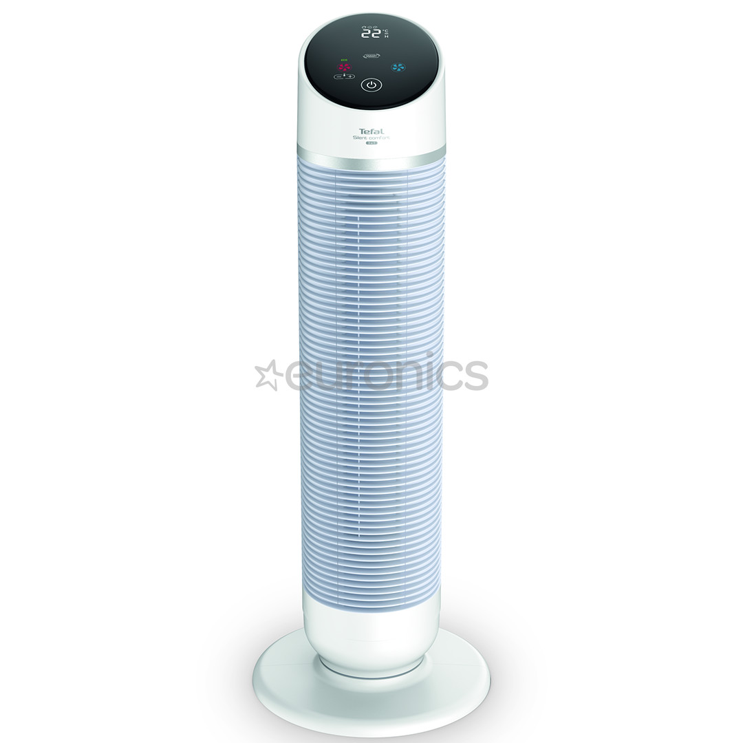 Tefal Silent Comfort 3in1, 2400 W, balta - Ventilators, sildītājs, gaisa attīrītājs