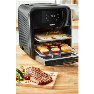 Tefal Easy Fry Oven & Grill, 2000 W, melna - Karstā gaisa friteris