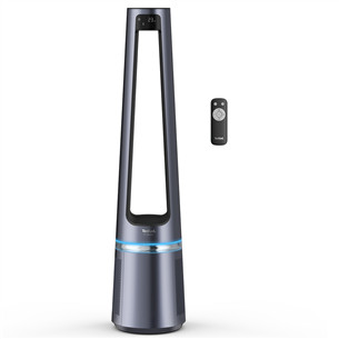 Tefal Eclipse 2in1, 120 m³/h, pelēka - Gaisa attīrītājs un ventilators QF5030F0