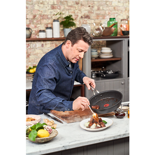 Tefal Jamie Oliver Cook's Classics, diameter 28 cm, black - Frying pan