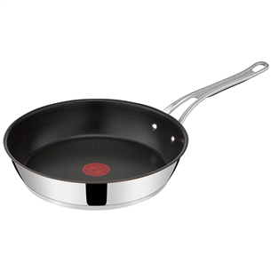 Tefal Jamie Oliver Cook's Classics, diametrs 28 cm, melna/nerūsējošā tērauda - Panna cepšanai