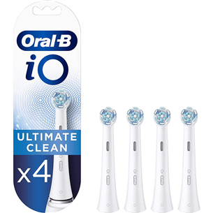 Braun Oral-B iO Ultimate Clean, 4 gab., balta - Uzgaļi elektriskajai zobu birstei