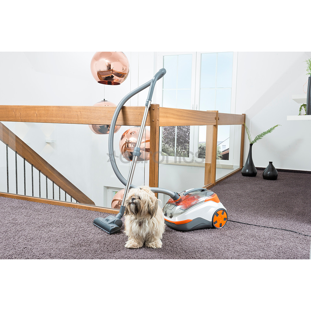 Thomas Cycloon Pet & Friends, 1700 W, ar ūdens konteineri, oranža/balta - Putekļu sūcējs