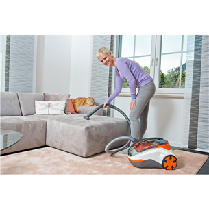 Thomas Cycloon Pet & Friends, 1700 W, with aqua filter, orange/white - Vacuum cleaner