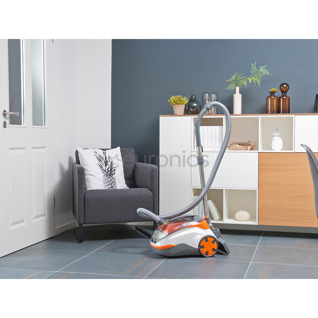 Thomas Cycloon Pet & Friends, 1700 W, ar ūdens konteineri, oranža/balta - Putekļu sūcējs