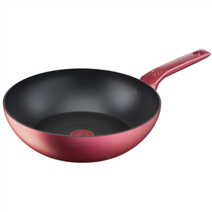 Tefal Daily Chef , diameter 28 cm, black/red - Wok pan