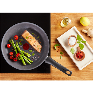 Tefal Healthy Chef, diametrs 24 cm, tumši pelēka - Panna cepšanai