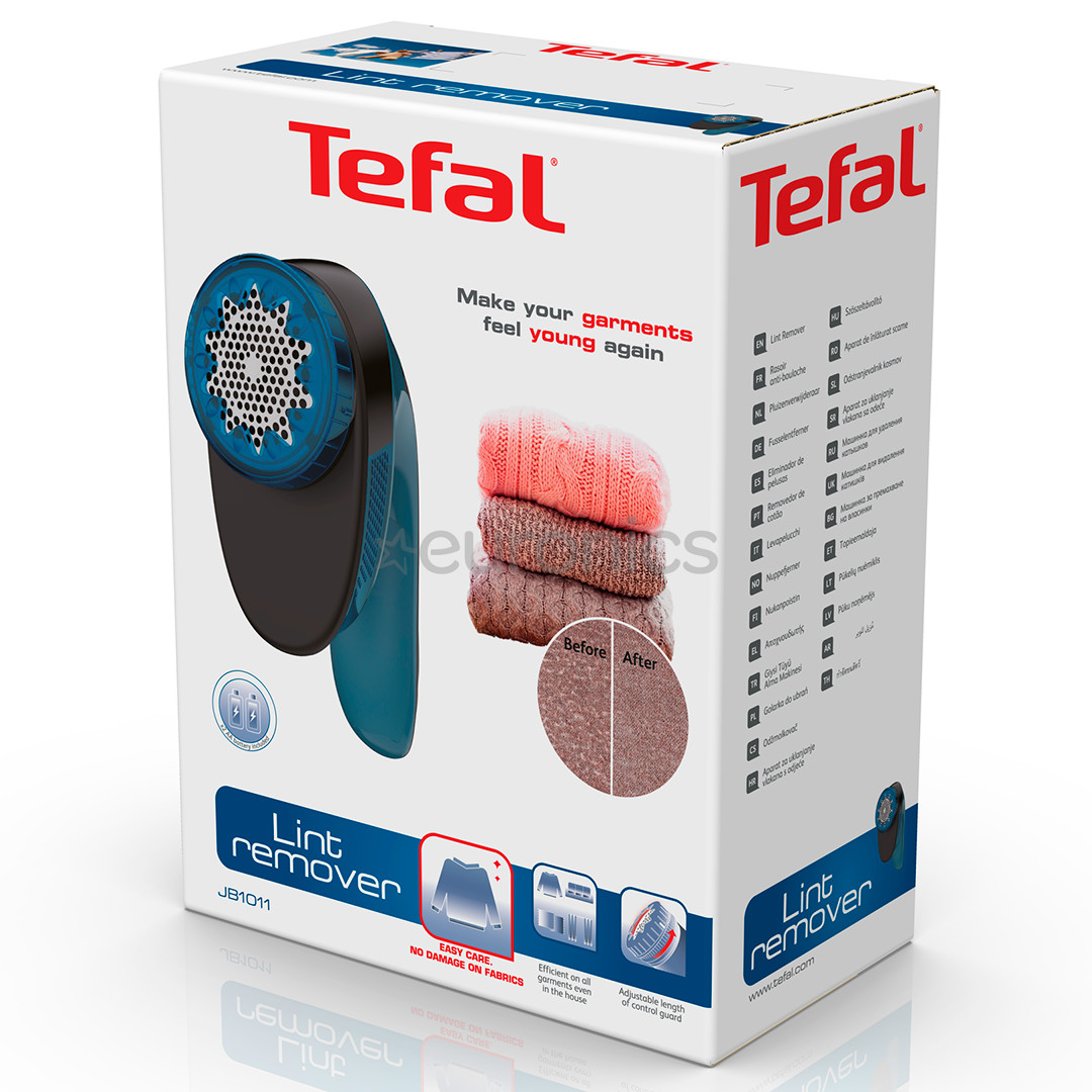 Tefal, black/blue - Lint remover