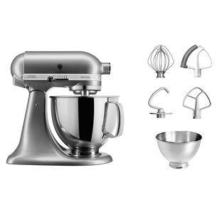 KitchenAid Artisan Elegance, 4.8 L/3 L, 300 W, sudraba - Mikseris