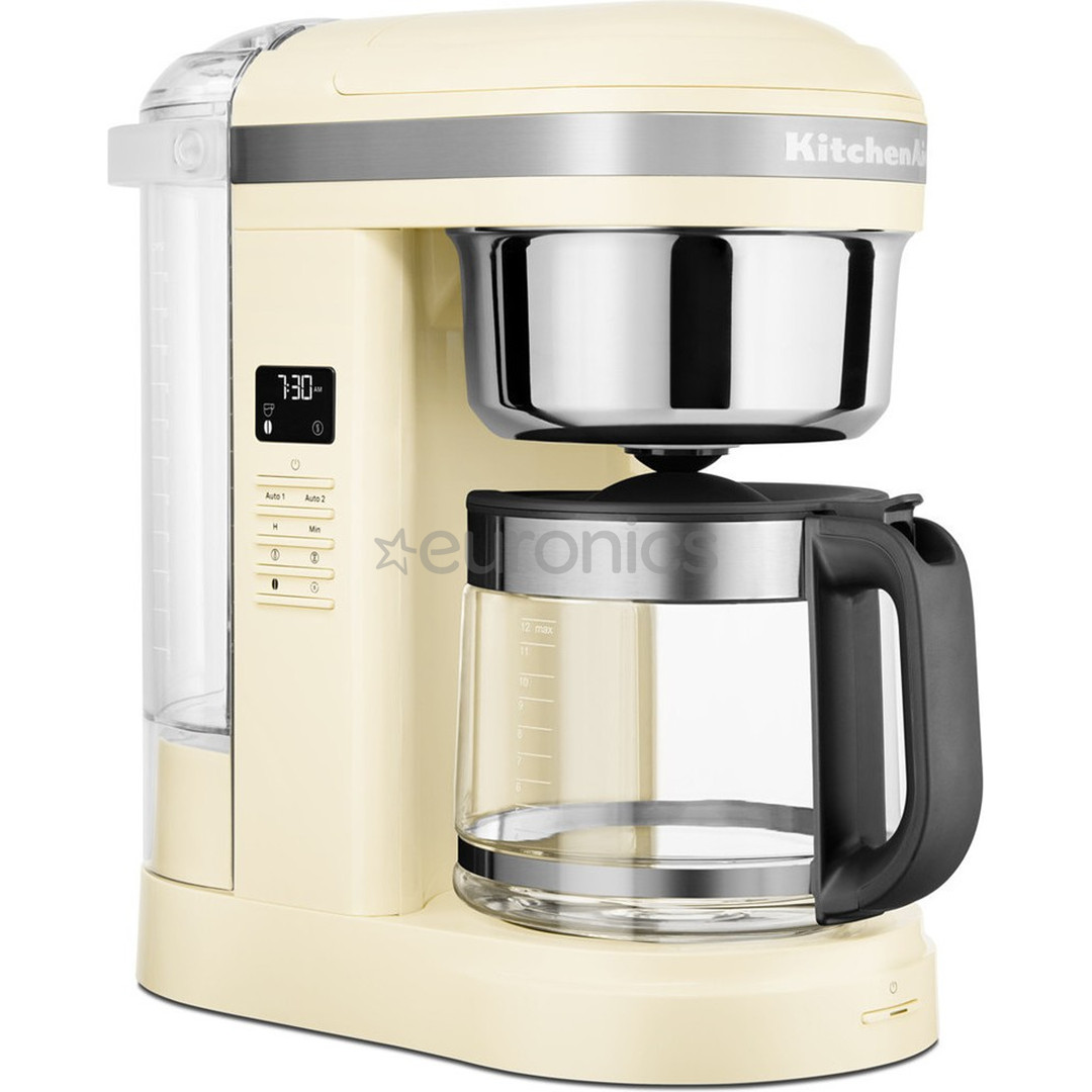 Kitchenaid, ūdens tvertne 1.7 L, bēša - Kafijas automāts ar filtru