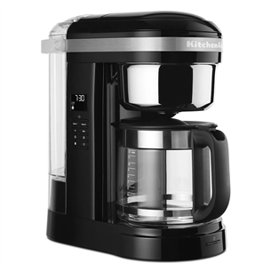 Kitchenaid, water tank 1.7 L, black - Filter coffee machine