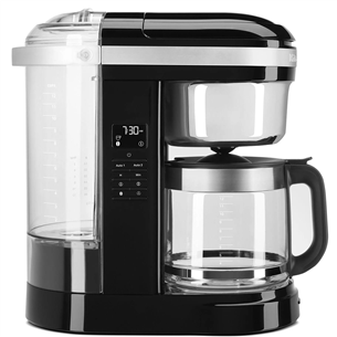 KitchenAid, резервуар для воды 1,7 л, черный - Капельная кофеварка