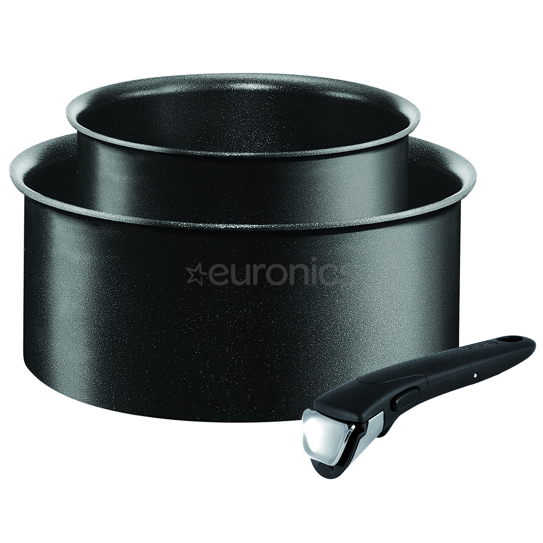 Tefal Ingenio Performance, диаметр 16/20 см, черный - Комплект кастрюль + ручка
