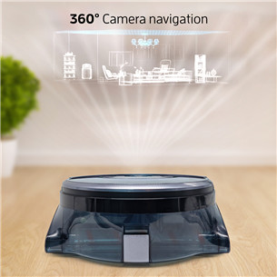 Zaco W450, mopping, grey/blue - Robot for mopping