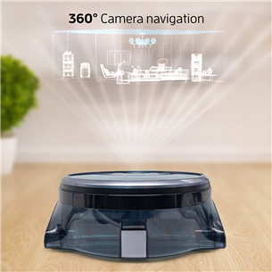 Zaco W450, mitrā uzkopšana, pelēka/zila - Robots grīdu uzmazgāšanai