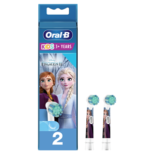 Braun Oral-B Frozen 2, 2 gab. - Uzgaļi bērnu elektriskajai zobu birstei EB10-2/FROZENSOFT