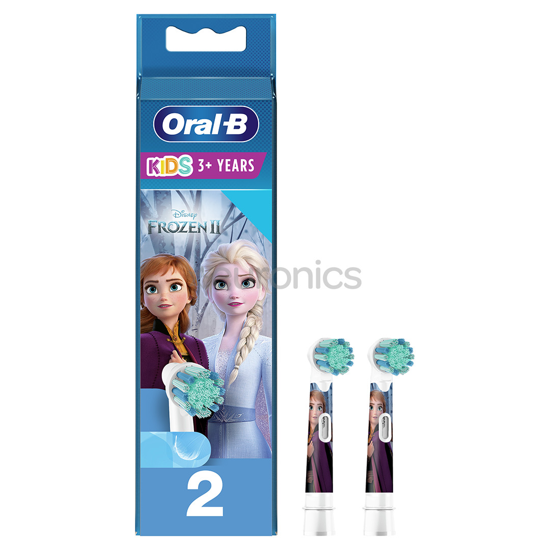 Braun Oral-B Frozen 2, 2 gab. - Uzgaļi bērnu elektriskajai zobu birstei