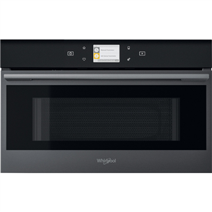 Whirlpool, 31 L, 1000 W, black/inox - Built-in Microwave Oven with Grill W9MD260BSS