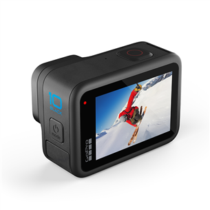 GoPro HERO10 Black, 5.3K/60fps, melna - Video kamera