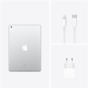 Apple iPad (2021), 10,2",  64 ГБ, WiFi, серебристый - Планшет