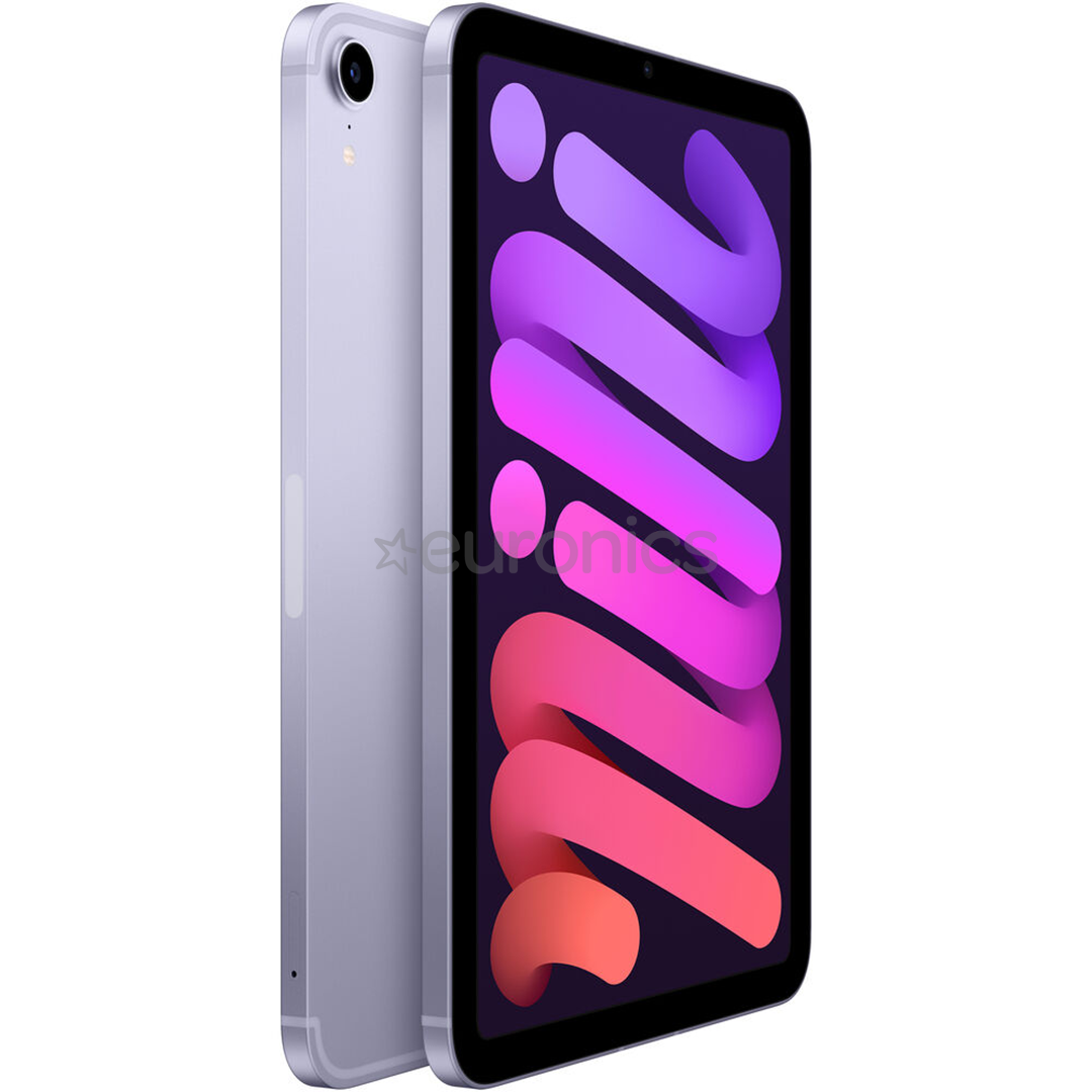 Apple iPad mini (2021), 8.3", 256 GB, WiFi + LTE, purple - Tablet