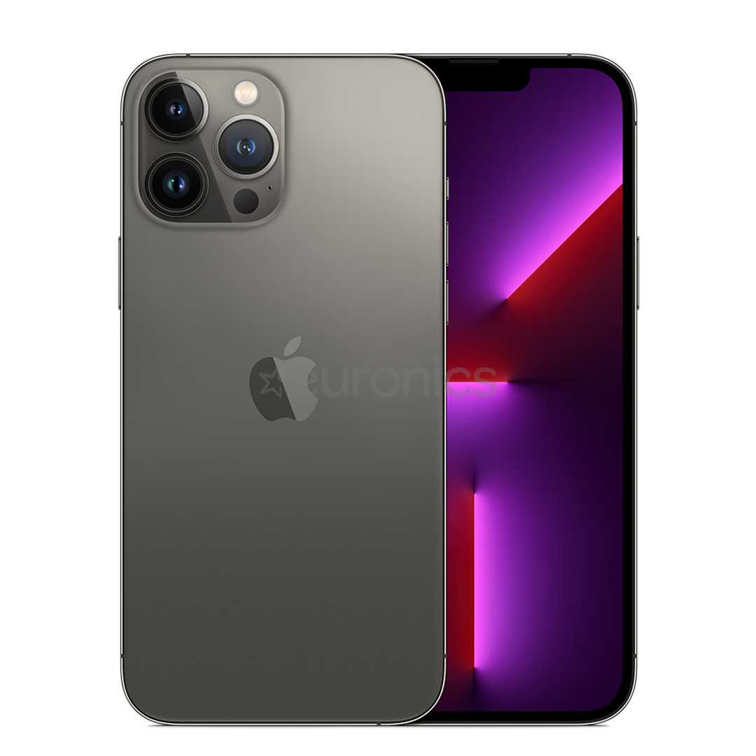 Apple iPhone 13 Pro Max, 512 GB, melna – Viedtālrunis
