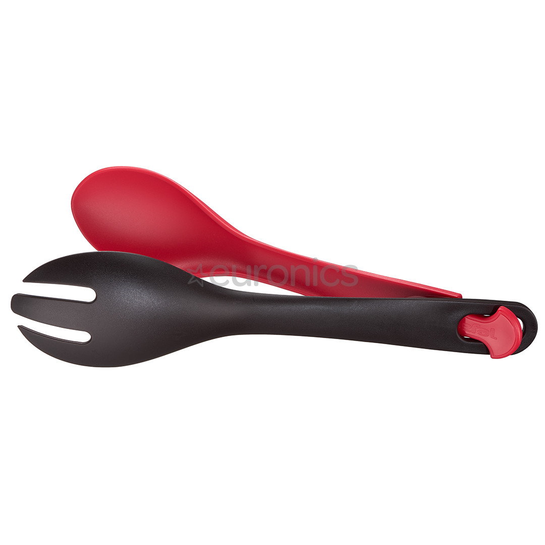 Tefal Ingenio, black/red - Salad tong