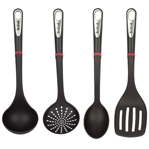 Tefal Ingenio, 4 pieces, black/red - Kitchen tools set