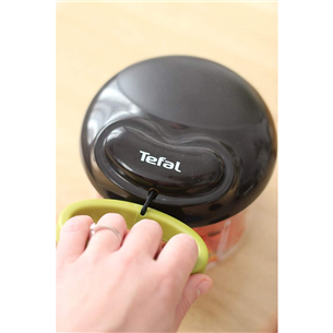 Tefal 5-Second Chopper, melna/zaļa - Smalcinātājs