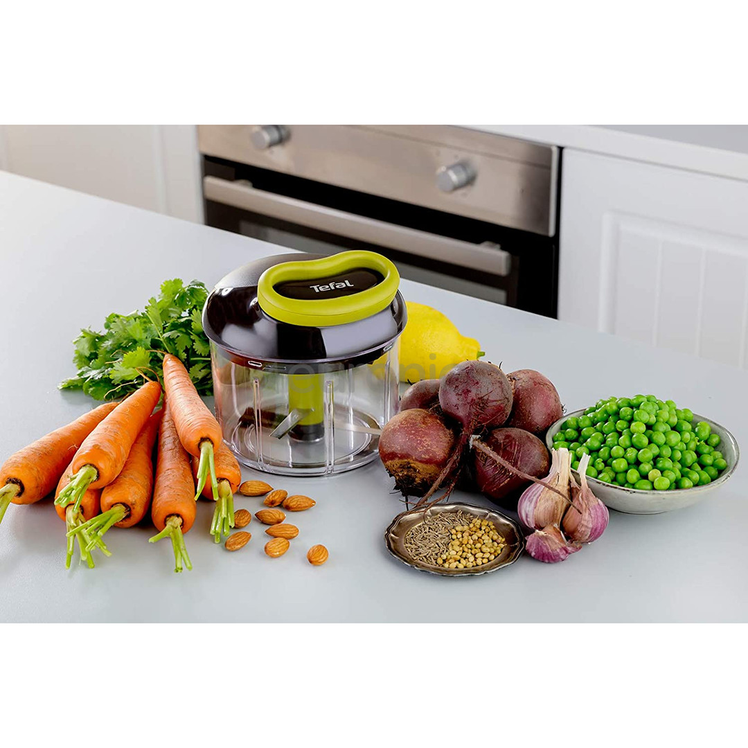Tefal 5-second Chopper, черный/зеленый - Измельчитель