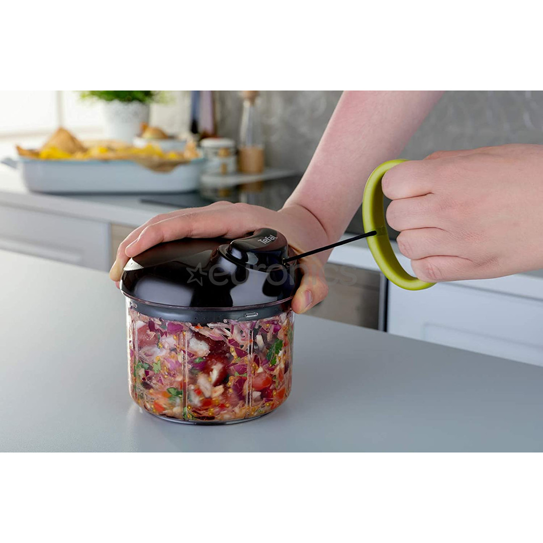 Tefal 5-second Chopper, черный/зеленый - Измельчитель