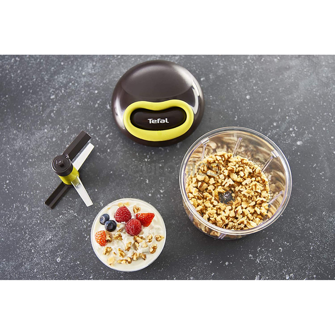 Tefal 5-second Chopper, черный/зеленый - Измельчитель