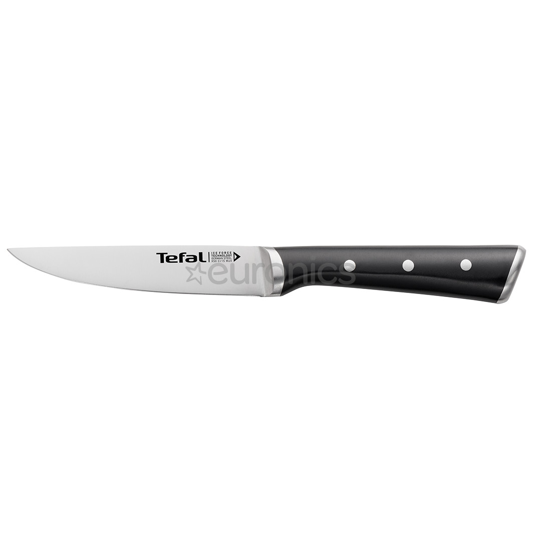 Tefal Ice Force, asmeņa garums 11 cm, melns/nerūsejošā tērauda - Nazis