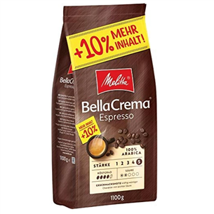 Melitta BellaCrema Espresso, 1.1 kg - Coffee beans