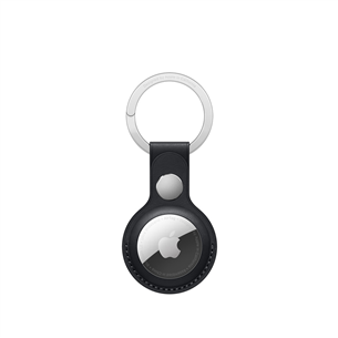 Apple AirTag Leather Key Ring, melna - Atslēgu piekariņš MMF93ZM/A