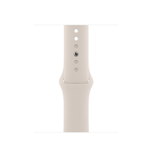 Apple Watch 41mm Starlight Sport Band - Regular - Siksniņa pulkstenim MKU93ZM/A