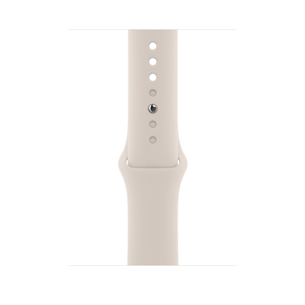 Apple Watch 45mm Starlight Sport Band - Regular - Siksniņa pulkstenim MKUU3ZM/A