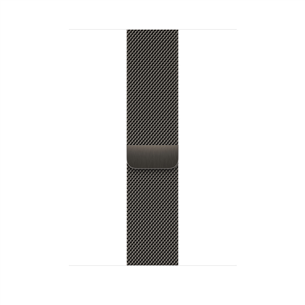 Replacement strap Apple Watch 45mm Graphite Milanese Loop