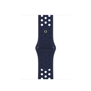 Сменный ремешок Apple Watch 41mm Midnight Navy/Mystic Navy Nike Sport Band - Regular ML863ZM/A