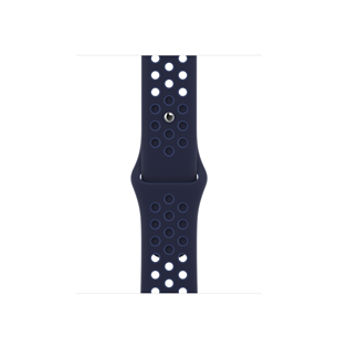 Apple Watch 41mm Midnight Navy/Mystic Navy Nike Sport Band - Regular - Siksniņa pulkstenim