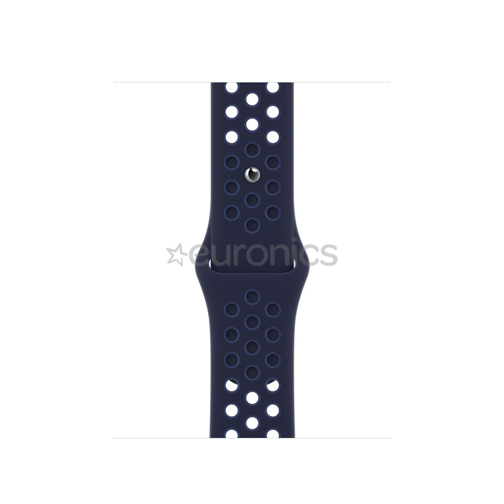 Replacement strap Apple Watch 41mm Midnight Navy/Mystic Navy Nike Sport Band - Regular