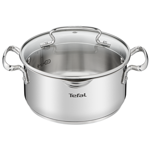 Tefal Duetto+, диаметр 20 см, нерж. сталь - Кастрюля с крышкой