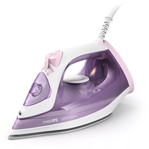 Philips 3000, 2000 W, violeta - Tvaika gludeklis