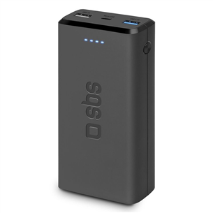 SBS Power Delivery, 10W, 20 000 mAh, black - Powerbank TTBB20000FASTK