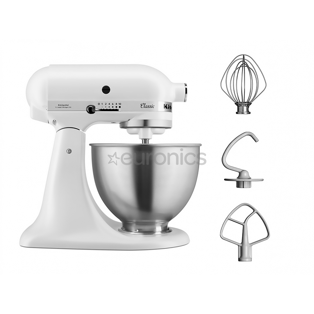 KitchenAid Classic, 4.3 L, 250 W, white - Mixer