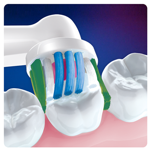 Braun Oral-B 3D White, 2 gab., balta - Uzgaļi elektriskajai zobu birstei